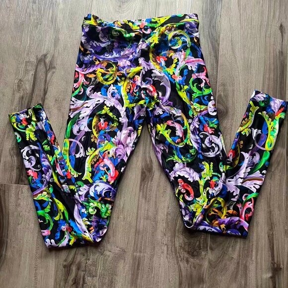 Versace Multicolour Leggings - Picture 4 of 6
